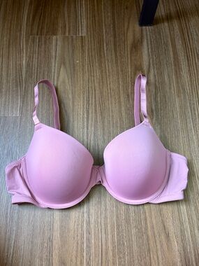 Auden Lightly lined demi bra 38 B in Mauve  NWOT